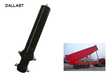 50 ton Steel Telescoping Dump Truck 3 Stage Single Acting oil Cylinder