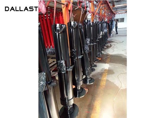 Outrigger Hydraulic RAM Flange Ball Support  Double Acting Hydraulic Cylinder